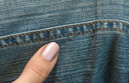 Softener for finishing indigo dyed denim