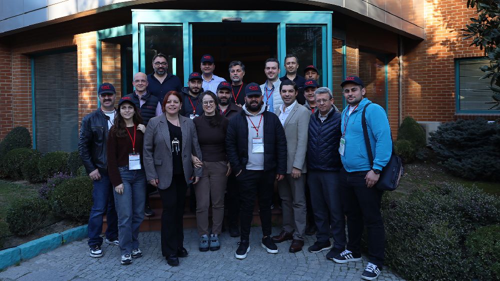 Özen Mensucat representatives visiting CHT Türkiye production facility